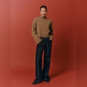 Free people cashmere turtleneck sweater